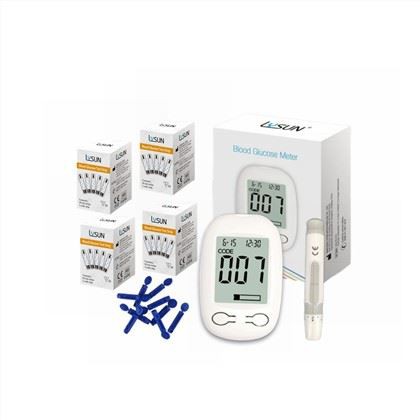 Lysun Medical Glucometer Monitor Digitalni merilnik glukoze v krvi Diabetes Test glukoze (CE, ISO odobritev) za bolnike s sladkorno boleznijo