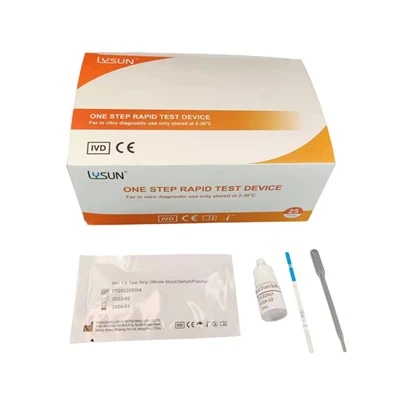 Hitri test za samotestiranje na HIV, posamično pakiran