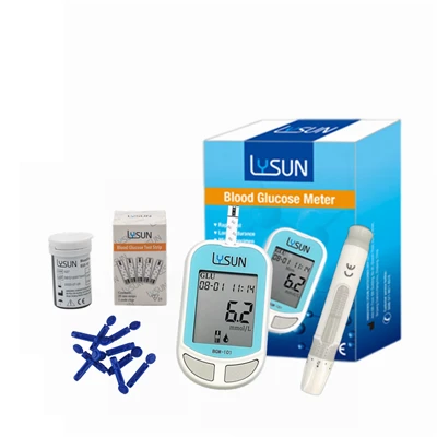 Lysun 50 kosov Medicinski merilnik glukoze v krvi Digitalni lističi za merjenje krvnega sladkorja Quick Test Home Care Clinical